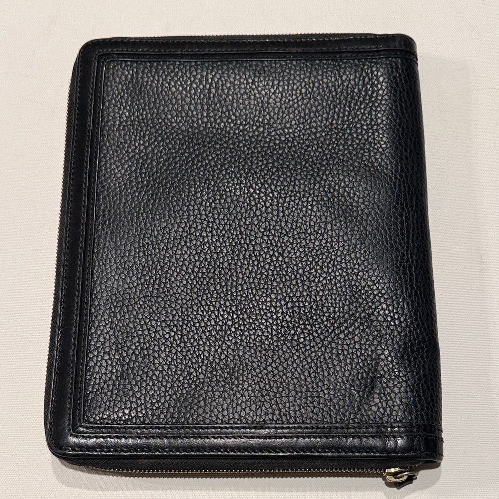 Burberry Black Leather IPad Case - Picture 2 of 5